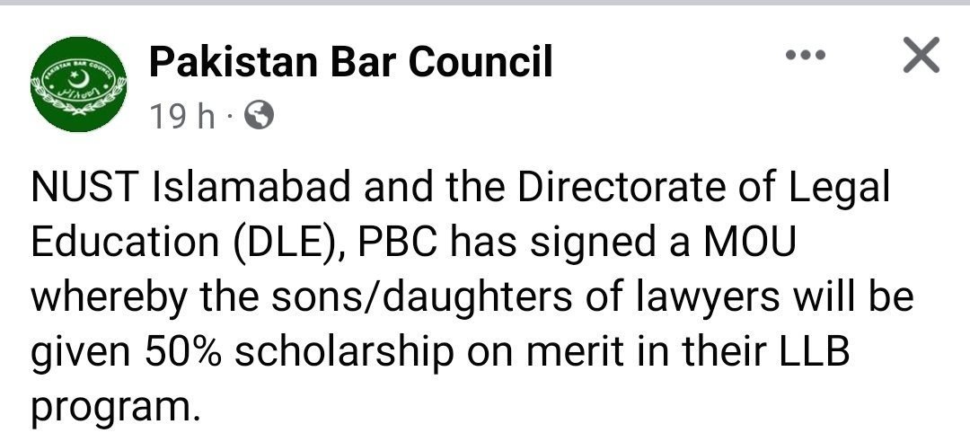 This policy is being criticized as discriminatory to first generation lawyers. This needs to be reconsidered given that young lawyers and students from non-law backgrounds already have it so much harder to make it in the profession.