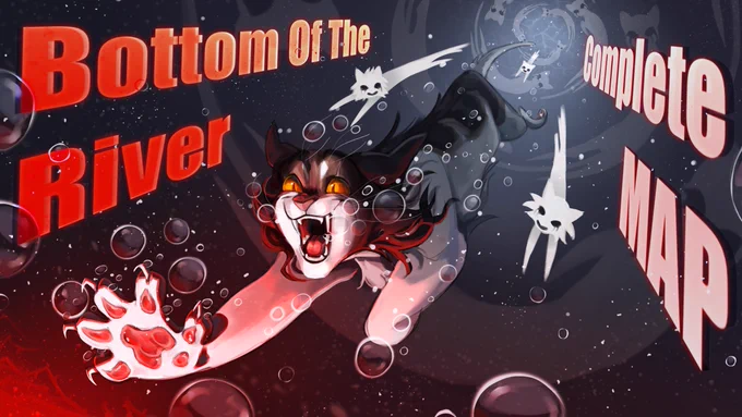 thumbnail contest entry for  / 's bottom of the river map! loveeee the boards for this project