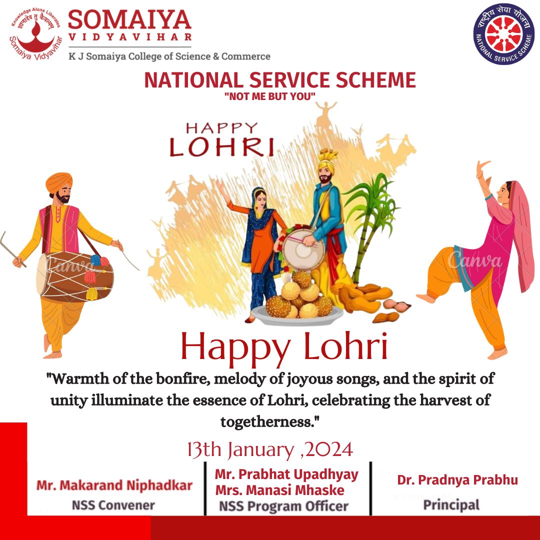 KJSSC_NSSUNIT's tweet photo. Lohri https://t.co/VZbek940Y5