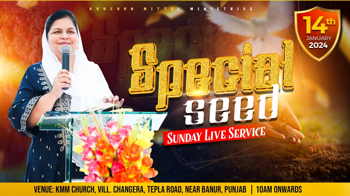 pastorkanchan's tweet image. “Honour the Lord with thy substance and with the first fruits of all thine increase,” Proverbs 3:9.

#KMM #KMMLive #Sunday #Power #holySpirit #Jesus #SpecialSeed #InternationalChurch #ChurchinPunjab