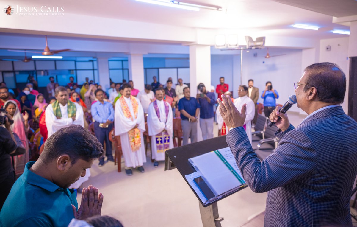On January 12, 2024, I, along with my family, inaugurated the 105th Prayer Tower in Tirupati. 
Address: Jesus Calls Tirupati Prayer Tower, 19-8-85/4B, 1st floor, RC Road, Annamaiah Circle, Tirupati, Tirupati District - 517501, Andhra Pradesh.
#Tirupati #Andhra #telugu #jesus