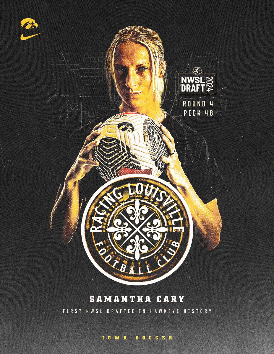 HawkeyeSoccer's tweet photo. 𝐍𝐞𝐱𝐭 𝐋𝐞𝐯𝐞𝐥 𝐇𝐚𝐰𝐤

Samantha Cary is Iowa’s first @NWSL draftee!

#Hawkeyes x @samcaryy https://t.co/ISzsfUvbWV