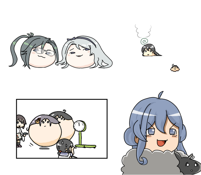 #みんなでデフォルメ絵をあげて幸せな気分になろう