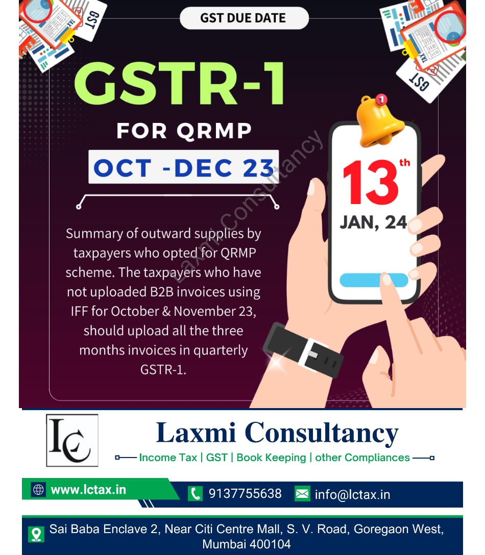 #GST #GSTR3B #GSTRETURNS #QRMP #GSTDUEDATES