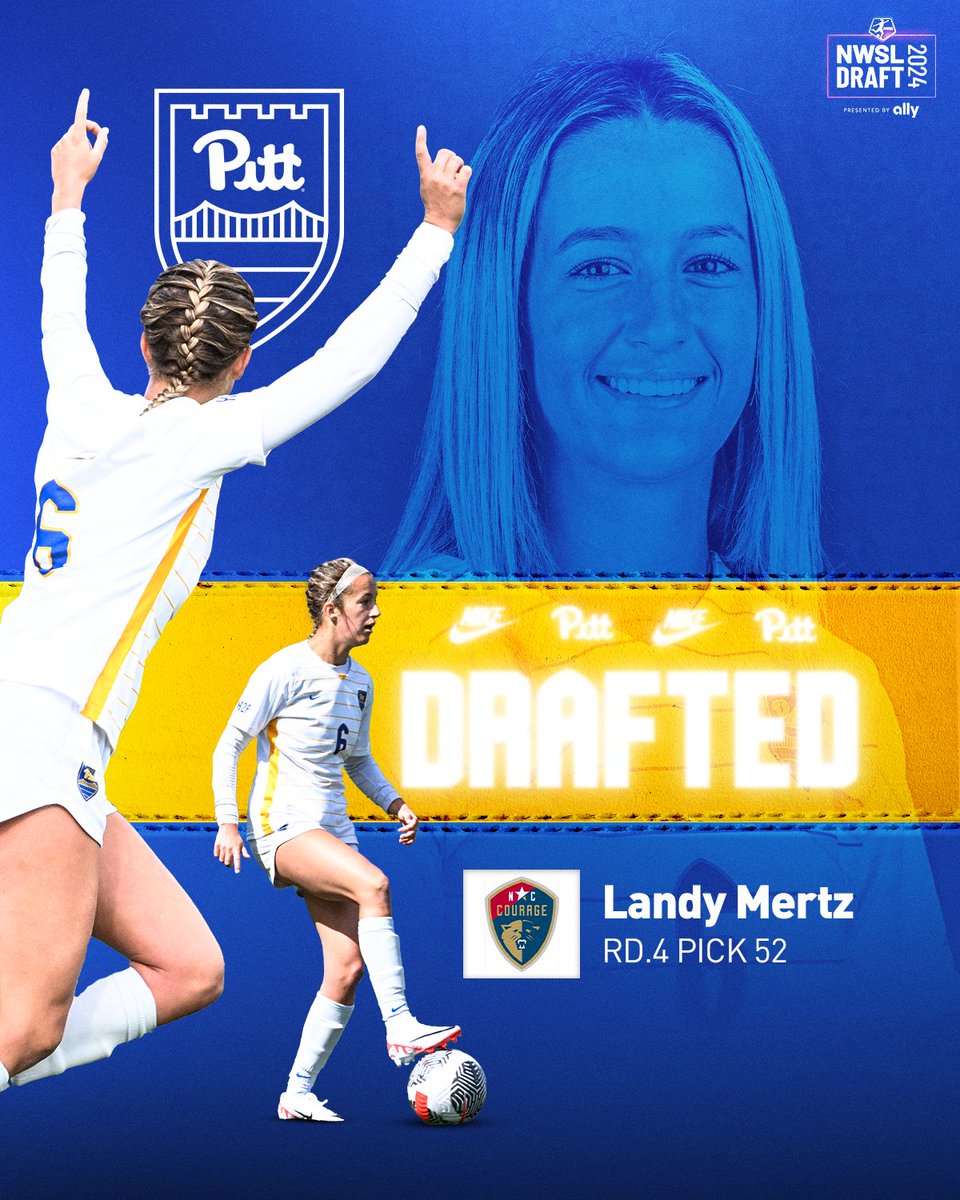 Pitt Women's Soccer (@pitt_wsoc) on Twitter photo THE MAGNIFICENT...LANDY MERTZ ✨
<a href="/landy_mertz/">Landy Mertz</a> continues to make history for Pitt and is heading to <a href="/TheNCCourage/">NC Courage</a> 👏
#H2P THE MAGNIFICENT...LANDY MERTZ ✨
<a href="/landy_mertz/">Landy Mertz</a> continues to make history for Pitt and is heading to <a href="/TheNCCourage/">NC Courage</a> 👏
#H2P