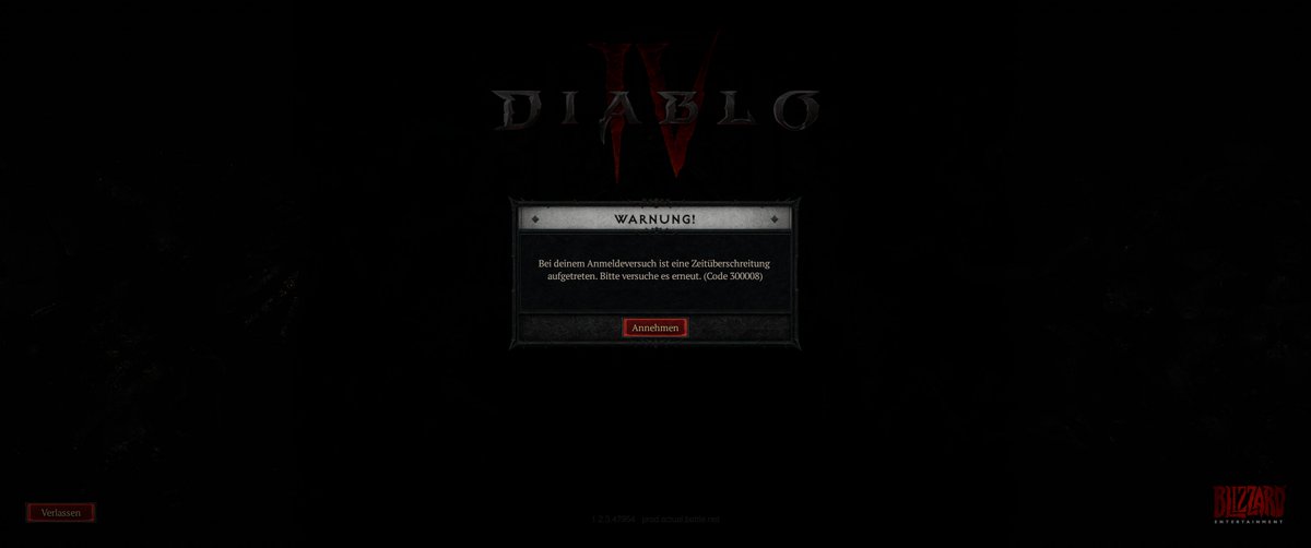iColossos's tweet photo. Any known issues?

#DiabloIV https://t.co/m9sKmitIOT