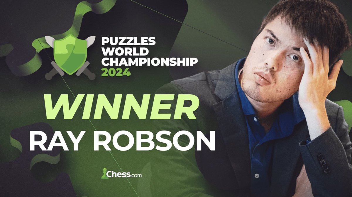 puzzlerushchess's tweet photo. Puzzle Rush World Champion 2024
@RayShayRobson https://t.co/8uDaf8mrQy