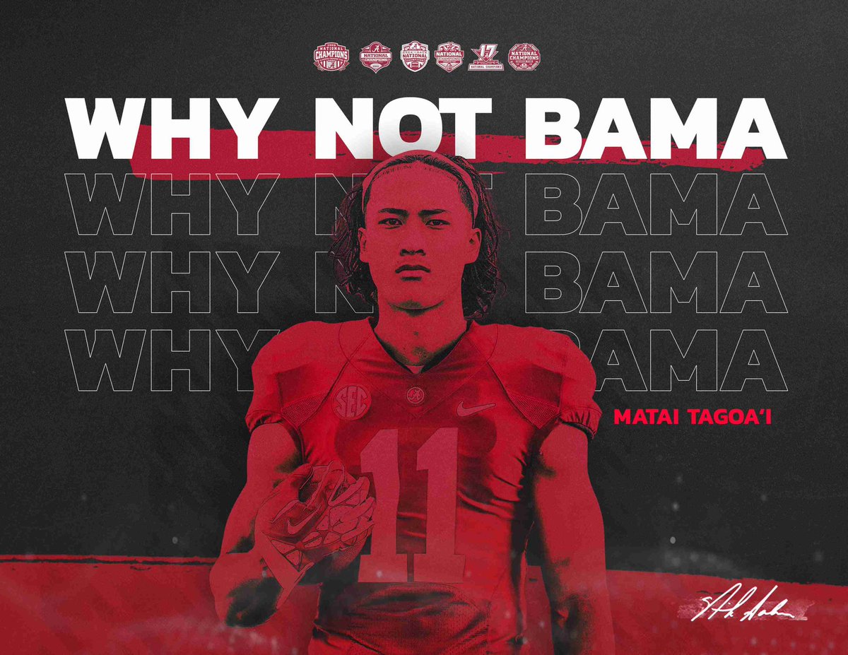 MataiTagoai_'s tweet photo. 🤔 #RollTide ? https://t.co/SEmVBH0AK3