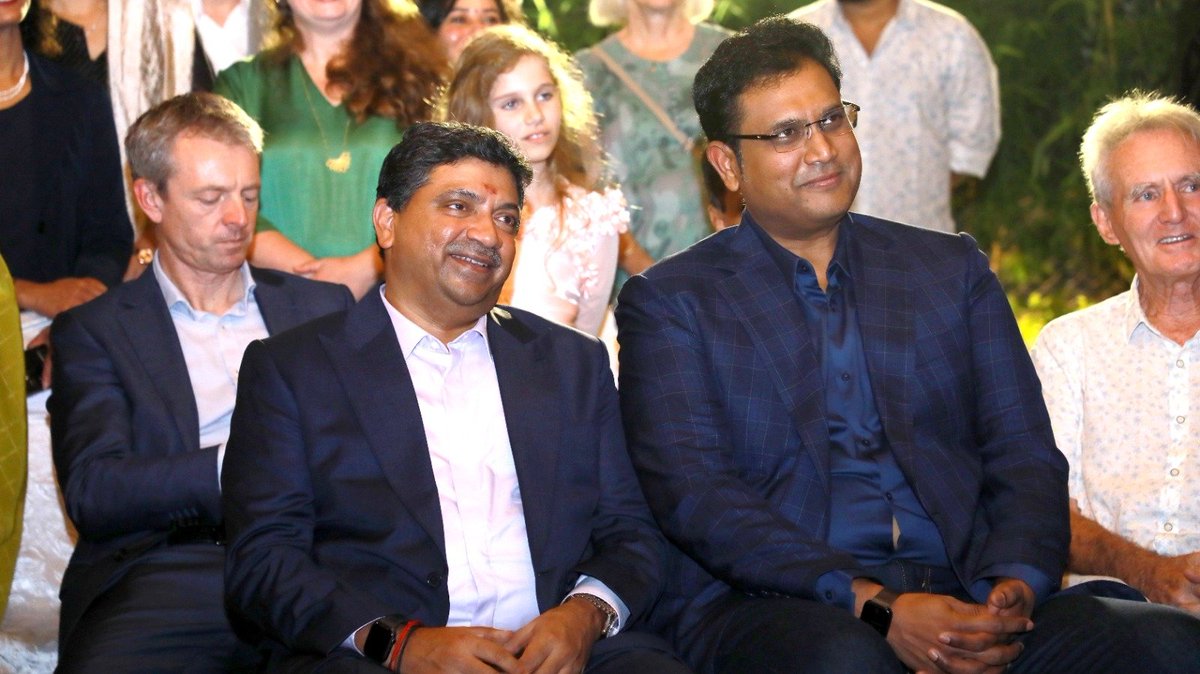 OfficeOfPTR's tweet photo. சென்னையில் உள்ள ஆஸ்திரேலிய துணைத் தூதரகம் சார்பில் ஒருங்கிணைக்கப்பட்ட ஆஸ்திரேலியா தின விழா மற்றும் துணைத் தூதர் சாரா கிர்லேவ் @AusCGChennai அவர்களுக்கான பிரிவு உபச்சார விழாவில் மாண்புமிகு தகவல் தொழில்நுட்பவியல் மற்றும் டிஜிட்டல் சேவைகள் துறை அமைச்சர் முனைவர் @ptrmadurai,  மாண்புமிகு தொழில்துறை அமைச்சர் திரு. டி.ஆர்.பி. ராஜா அவர்களுடன் கலந்து கொண்டார்.