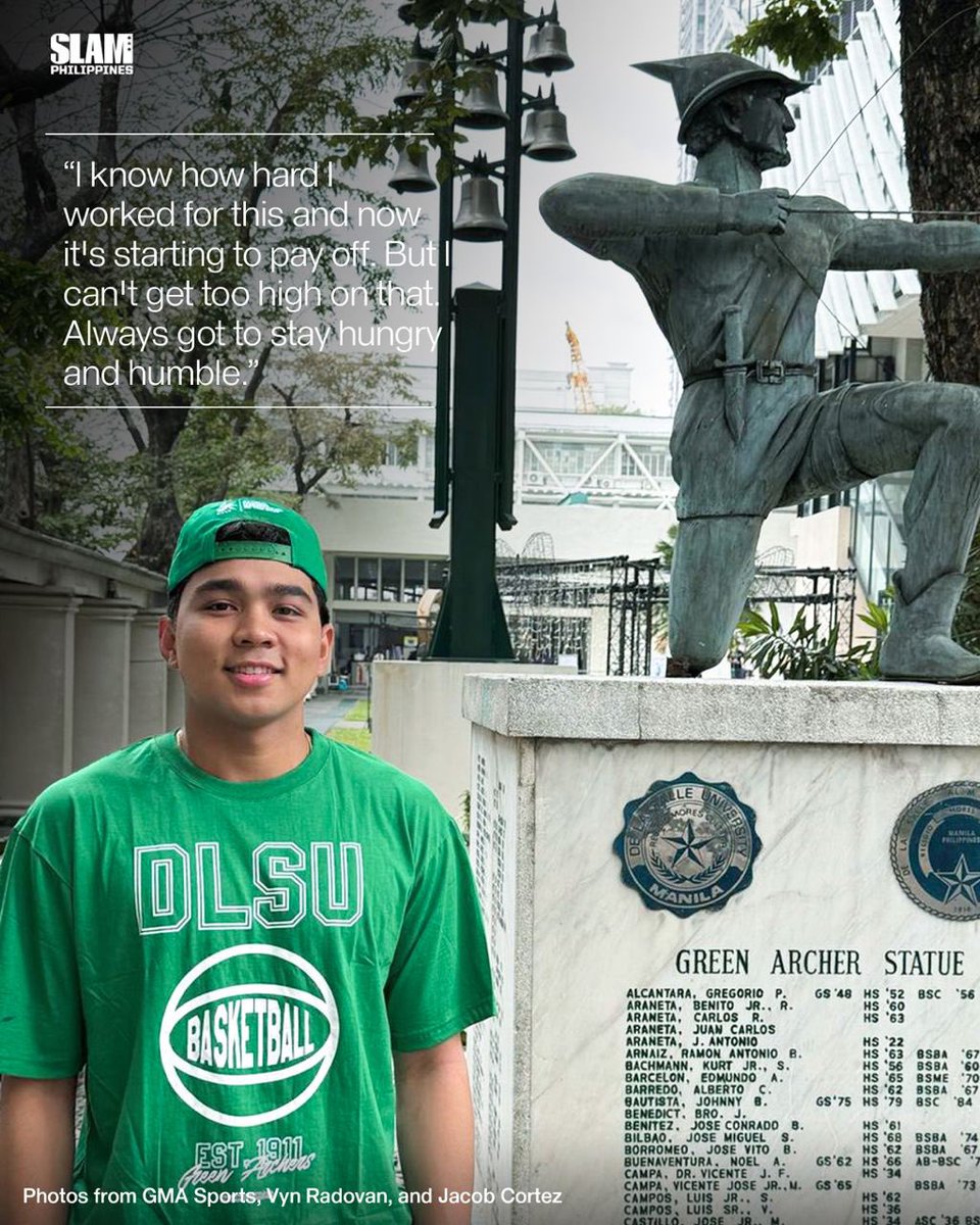 Another Cortez in DLSU Green? Yeah, that’s cool. 

Jacob Cortez is bringing championship pedigree to another championship school.