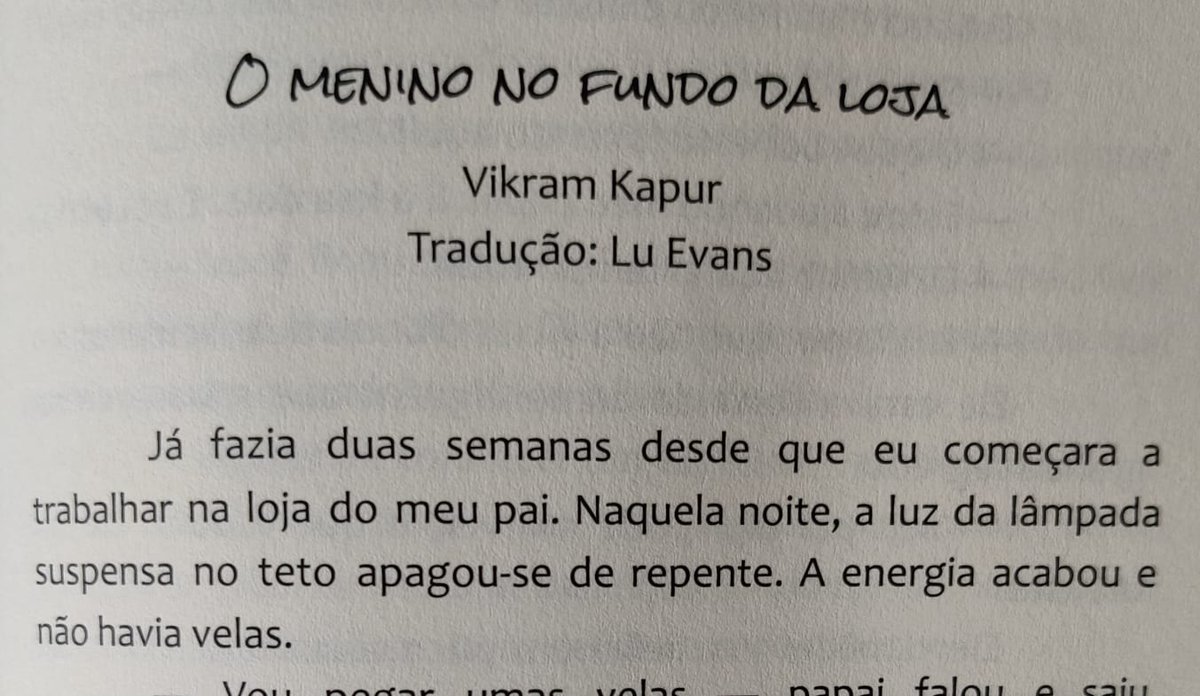 Gald to finally hold a copy of Terra Magica in my hands and see my story in Portuguese. Thanks Lu Evans for translating it from the original English