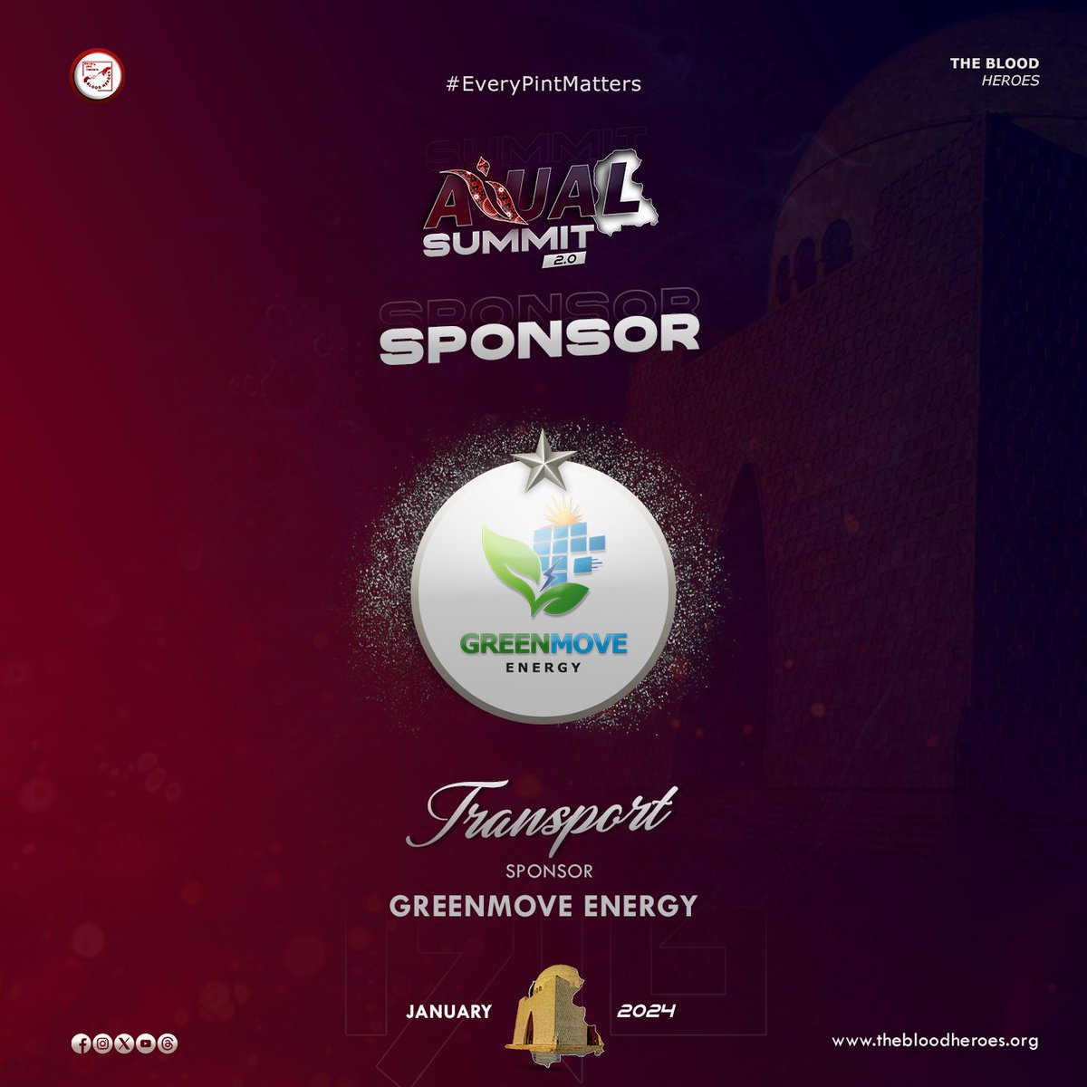 thebloodheroes's tweet photo. "Embarking on a sustainable journey towards progress, GreenMove Energy takes the wheel as the dedicated transport sponsor for the annual summit of Team Charsadda.
#thebloodheroes
#everypintmatters https://t.co/DZCSUQbI1E