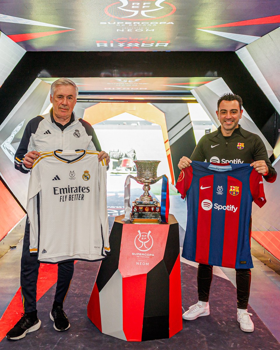 ⚪🟣 🏆 🔵🔴
#superSupercopa