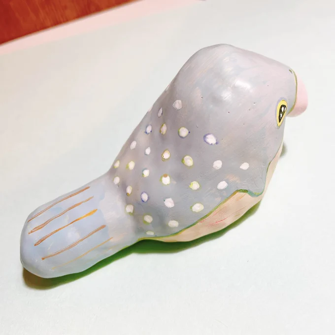 張り子七号  和菓子トリこんぺいとう