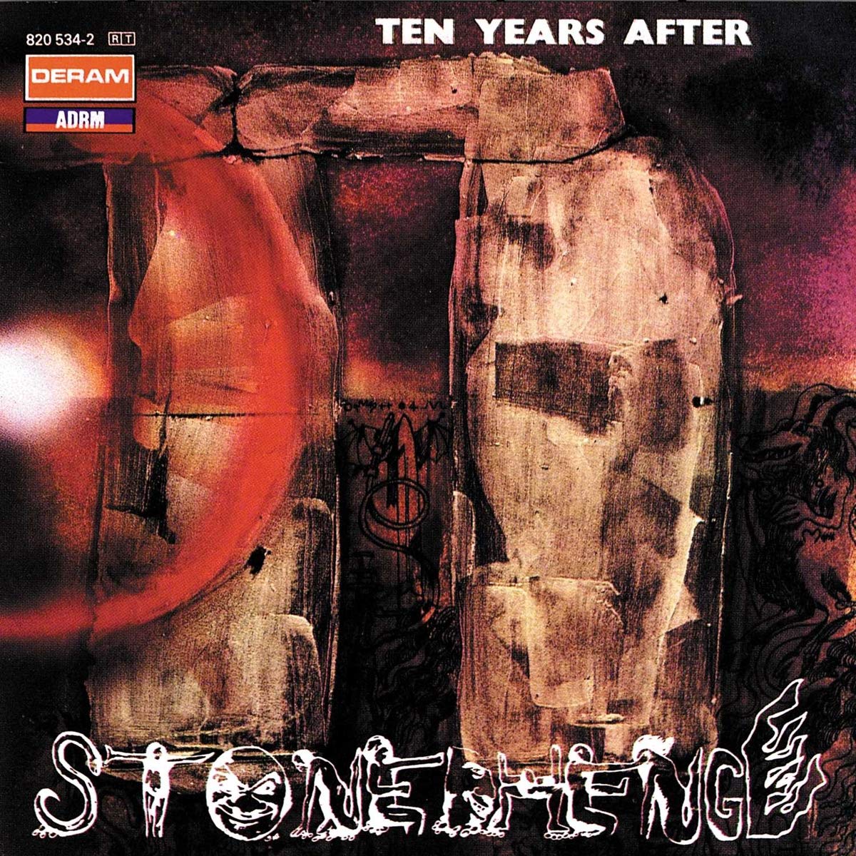 Ten Years After - Stonedhenge, 1969

A psychedelic blues album, it expands the group's boogie rock sound into more experimental territory. Features seven songs written by Alvin Lee, along with a song each from  Leo Lyons, Chick Churchill and Ric Lee.
#TenYearsAfter