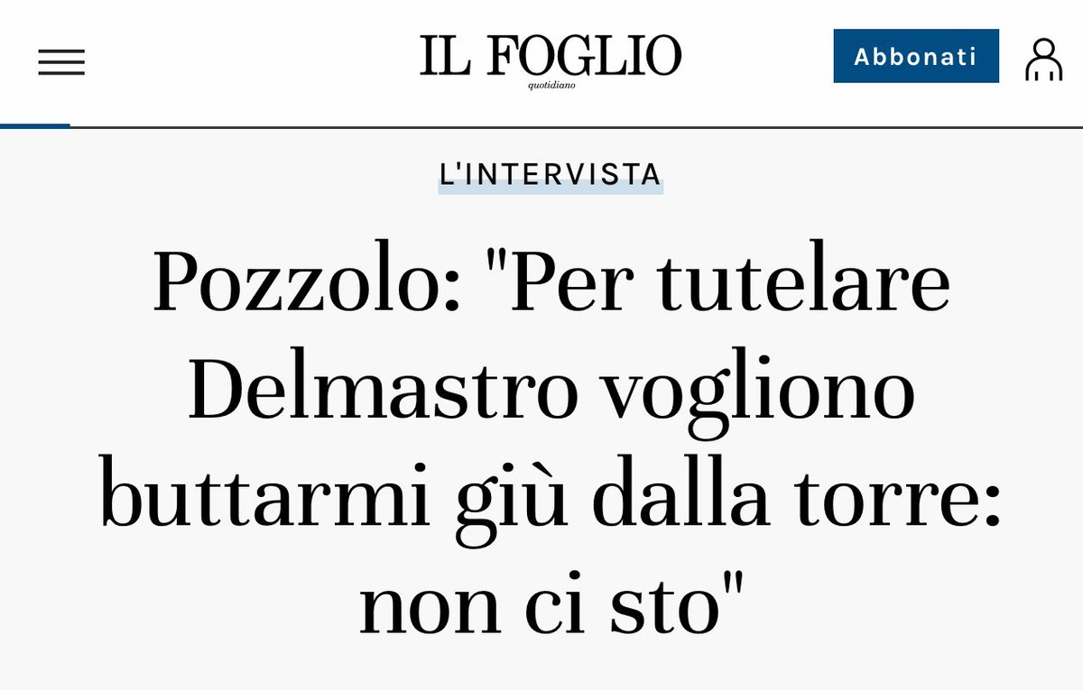 EnricoBorghi1's tweet photo. Alla luce delle dichiarazioni clamorose rese oggi dall’onorevole #Pozzolo al Foglio, nelle quali smentisce la versione resa nell’immediato dal sottosegretario Delmastro sui drammatici fatti di capodanno a Rosazza, e conferma i dubbi manifestati in aula dal senatore Renzi, il sottosegretario Delmastro ha il dovere giuridico, in quanto pubblico ufficiale, oltre che il vincolo etico in quanto rappresentante dei cittadini,  di chiarire nella sede ufficiale la reale verità. Chiediamo pertanto che egli venga a riferire in Parlamento e formalizzeremo nelle prossime ore la richiesta nel tentativo di fare luce su questa scabrosa vicenda.
Il tempo del silenzio della Premier Meloni è scaduto, occorrono parole e prese di posizione chiare, se le istituzioni in questo Paese hanno ancora un valore