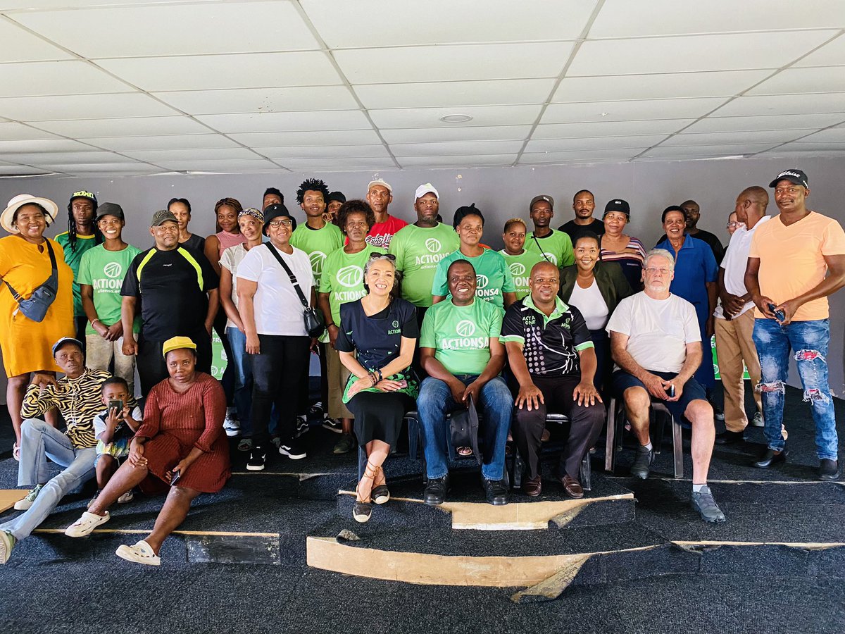 Boitu_Molefe_'s tweet photo. #2024IsOur1994 Started off the day in Alexandra ward 81 this morning. Presided over a  branch launch- a very interesting branch where we had 3 nominations , the beauty of democracy. In @Action4SA we don’t impose individuals on voters, we allow voters to choose their leaders without fear or favour. #LetsFixSouthAfrica 💚✅