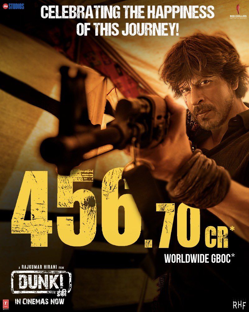 RedChilliesEnt's tweet photo. Dunki continues to win love beyond borders! 🥳✨

Book your tickets right away!
https://t.co/DIjTgPqLDI

Watch #Dunki - In Cinemas Now! https://t.co/RocgTnnB0j