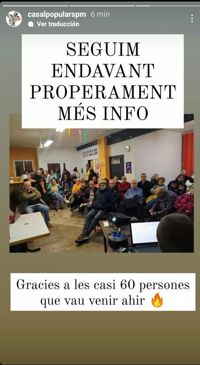 CasalSPM's tweet photo. Gràcies a totes! 

SEGUIM ENDAVANT.

Properament més informació! https://t.co/Tm0uqdpfYx