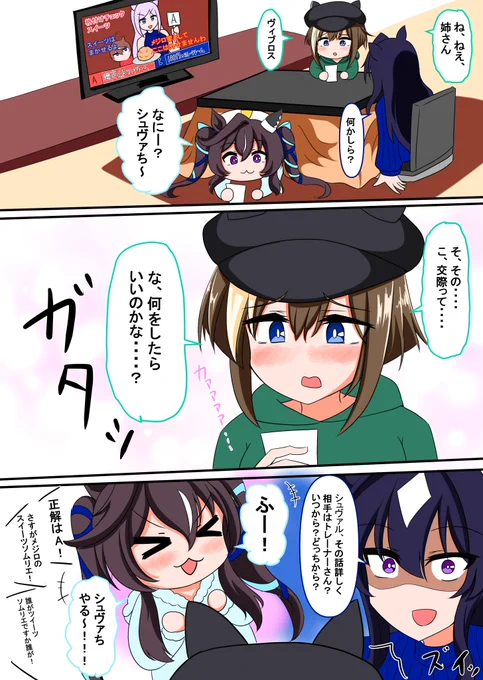 URAファイナルズの後、シュヴァルグランに告白した。その後 #ウマ娘 #シュヴァルグラン