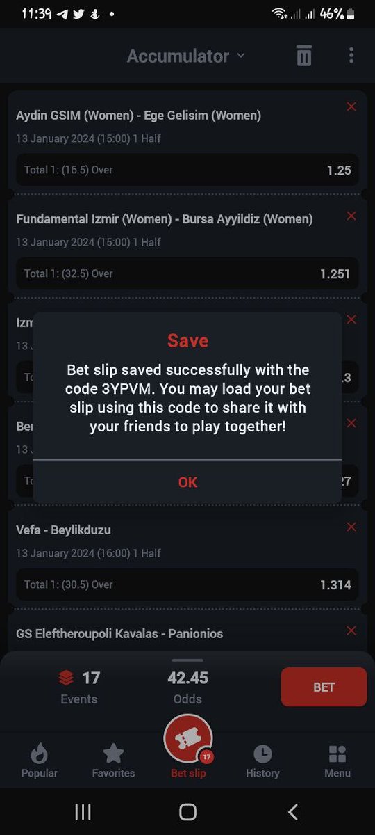 jayfund11's tweet image. All I need is winning so let win together 👇👇👇👇🔥🔥🔥

💥💥🏆🏆 HT H/A over 30

Sweet odds on Megapari ✅🔞

Registration link 

is.gd/0f4azR

Promo code — Jayfund11

Link to download APK 

is.gd/xYAXXO