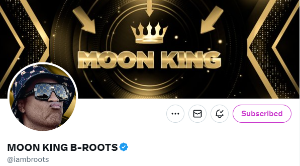 MedjayKhemet's tweet photo. Subscribed to @iambroots! ๐
Excited to support someone who goes above and beyond for the community and projects that have great potential. A real one for sure. Now Let's ride this wave together! ๐
#LongLiveTheCryptoKings
#PulseChain #BRoots #RECORDIAN https://t.co/tQ5umQbGBK