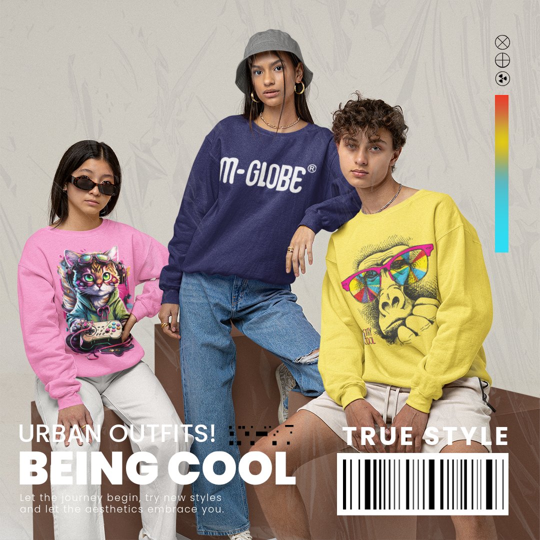 Mglobeofficial's tweet photo. Weather is Cool !! Wear Cool Urban style Sweat Shirt👕 Look Being Cool 🕶

Shop Now : https://t.co/W3dZ3ZhlvZ

#mglobe #mglobelove #mglobetshirt #mglobefashion #sweatshirts #sweatshirtstyle #clothingbrand #unisesxstyle #tshirtstyle https://t.co/fUGuLAcDFX