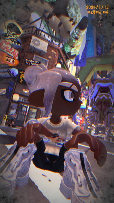 잉크색 너무이쁘다 #스플래툰3 #Splatoon3 #NintendoSwitch