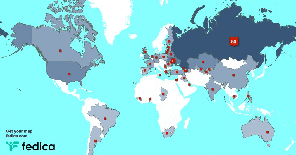 Sluzhakov's tweet photo. I have 2 new followers from Russia 🇷🇺 last week. See https://t.co/W7DqVvOMGS https://t.co/8s3JOKrmIW