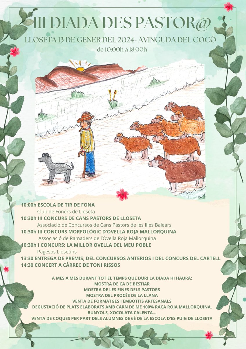 Avui hem anat fins a Lloseta per parlar de la III Diada dels pastors! 🐑ib3alacarta.com/radio/lagranvi…