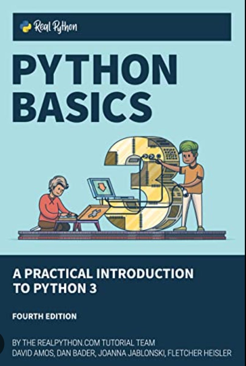 AkshayChinchal4's tweet photo. One of the best books I have had the pleasure of reading on #python
#realpython is the real deal. https://t.co/DonNMUezVu