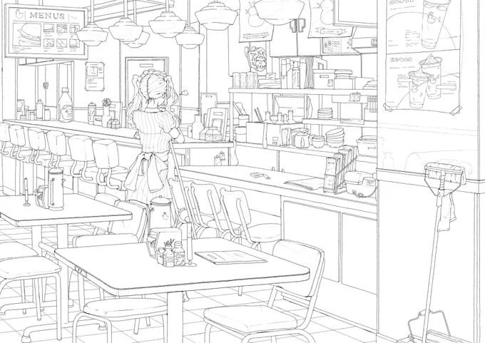 今月19日に発売される「レトロニュー塗り絵」という本に3作品塗り絵として掲載いただいてます!
ぜひお手に取ってみてください～✨

https://t.co/gEKSZ3aBu5 