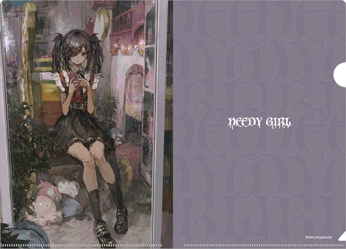 Needy Girl Overdose あめちゃん部屋アクリル複製原画+SDあめ