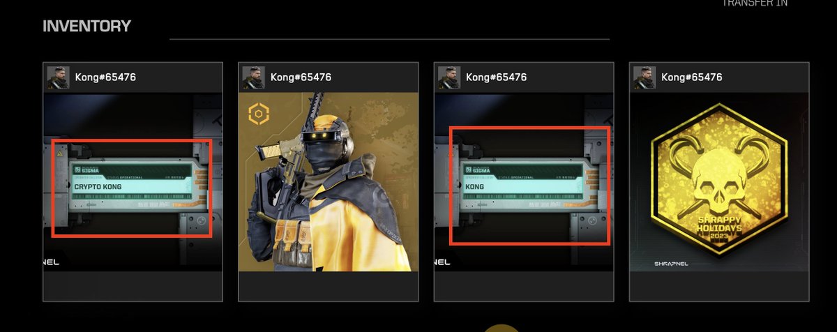CryptoKong11's tweet photo. Pumped for @playSHRAPNEL gameplay after watching #Shrapnite Get out there and buy the $SHRAP dip! 💯🔥🚀
☑️ HEAVY Extraction Pack!
☑️ KONG Call Signs!
☑️ Holiday Badge!
Ready to get out there and let the killing commence! @iceyyy_gaming @DougHype @ALPforever @DeFiKingdoms