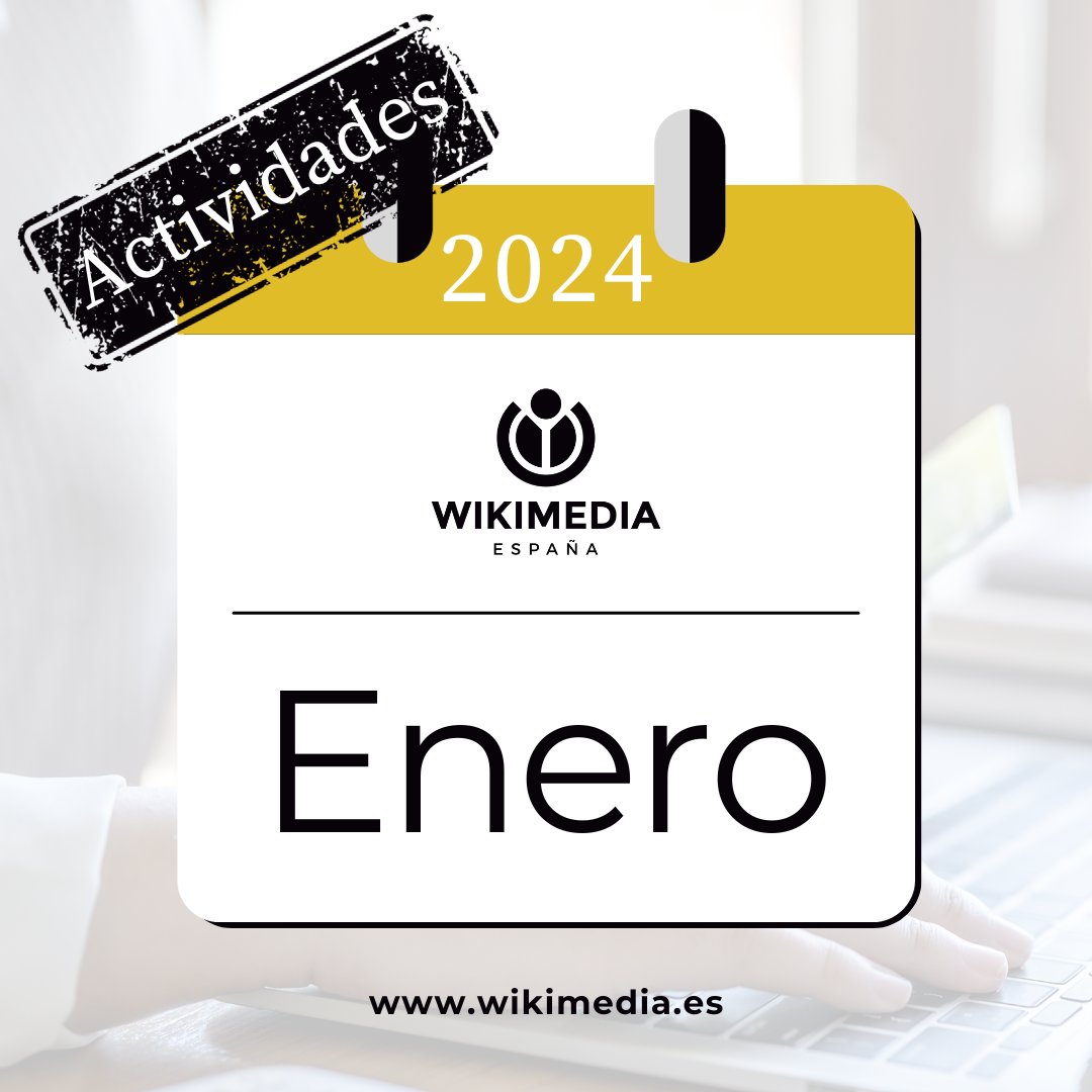 wikimedia_es's tweet photo. #CalendarioWMES 🗓️No olvides nuestro calendario de #enero 🎉¡Guarda este post ✉️!
📍¡Esta semana!
📌 Seguimos con la edición online #DíaDelDominioPúblico
📌Inicia #1Bib1Ref
📌Aniversarios #Wikipedia y #Wikiviajes.
.
➡️Todos los detalles de lugar y hora, envíanos un mensaje 💬. https://t.co/AHMLS1AVRL