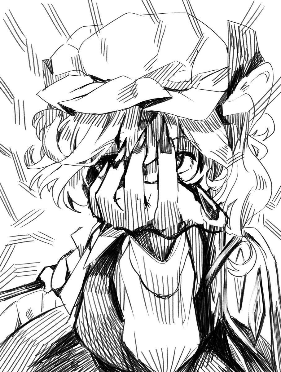 Matumatu_006's tweet photo. フランドールさんが描きたかった。(直しました) https://t.co/L1zglwRTFt