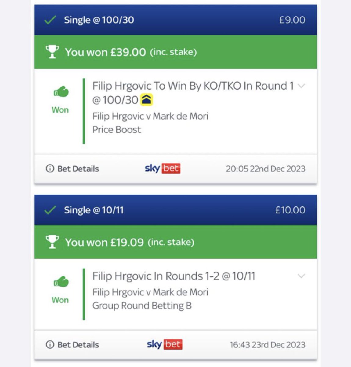 Hats Off Betting tweet media