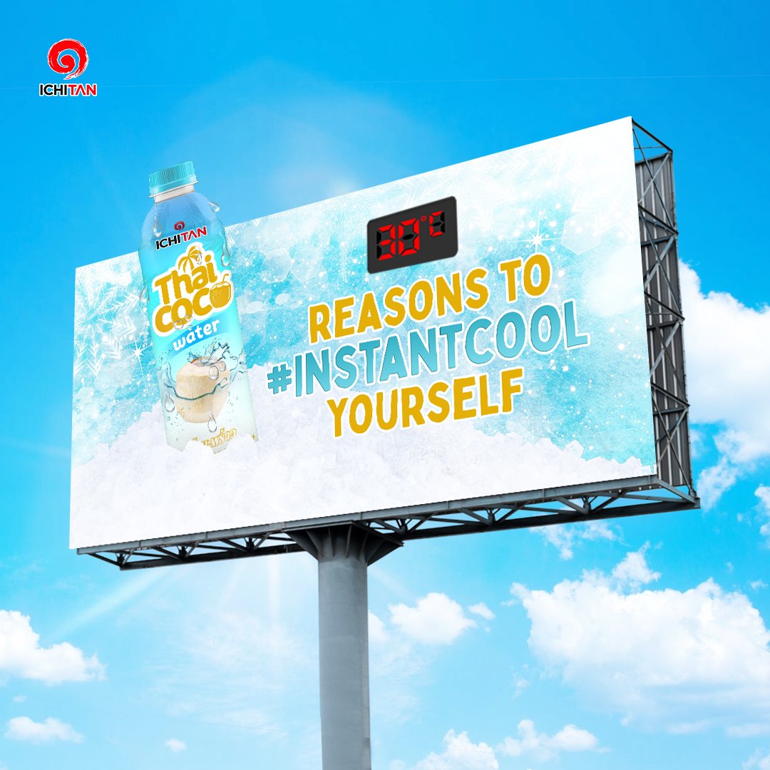 Ichitanindo's tweet photo. Ini beneran nih suhunya segini? 

Tenang aja Sahabat Ichitan kan ada Ichitan Thai Coco Water yang siap bikin kamu jadi si #InstantCool 🥶🥶🥶

#IchitanThaiCocoWater 
#Ichitan #IchitanIndo https://t.co/v5W8lIyk2V