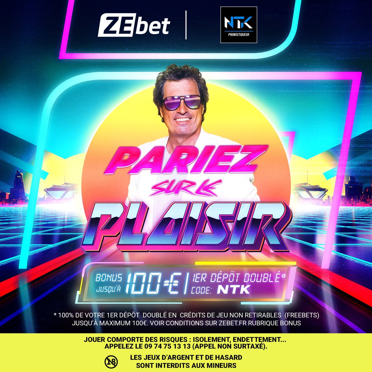 NtkPronos's tweet photo. ✨ CONCOURS AVEC ZEbet ! 
 
🎁 A GAGNER 5 x 10€ DE FREEBETS 

Pour participer :
👉 RT + LIKE ce Tweet 
👉 Follow @NtkPronos &amp; @ZEbetFr 

💝 Dépôt doubler -> Code promo : NTK 
https://t.co/A7DzkCm3k0

🗓 Tirage Lundi 21h00

🍀 Good luck &amp; Merci ZEbet ! https://t.co/PD9999EYxm