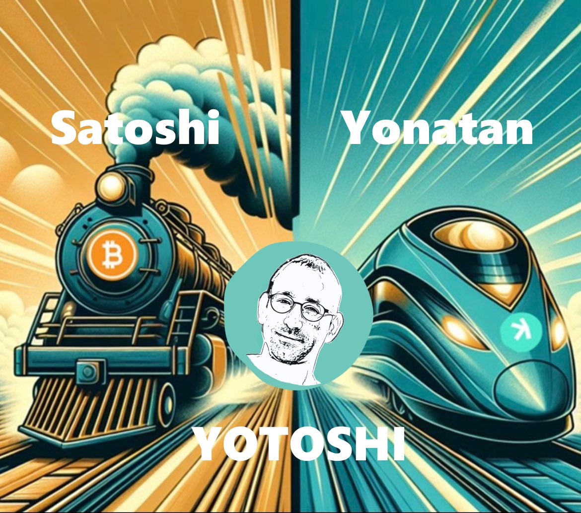 articus_x's tweet photo. Who developed #bitcoin and who created #kaspa? Was it Satoshi? Was it Yonatan? Are they one in the same? Enter Yotoshi. @Yotoshitokens
@hashdag
@BlackTigerMiner
@CryptoJon__
@yotoshitokens
@KASPAEnthusiast
@KaspaInsider
@coin28381
@KaspaArmy
@kaspafuture
@100xAltcoinGems https://t.co/QRD1oo8FA6