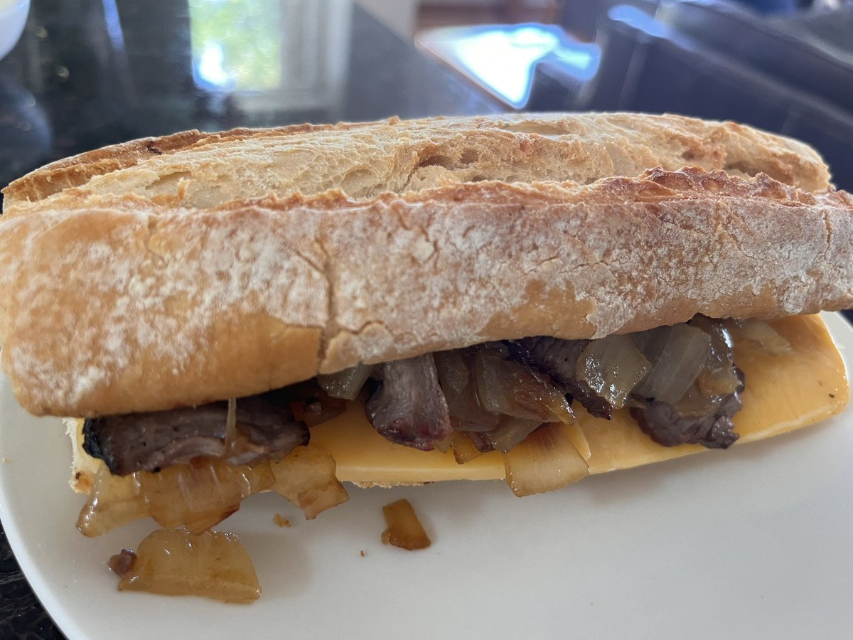 Philly cheesesteak sandwich. Hit or pass?