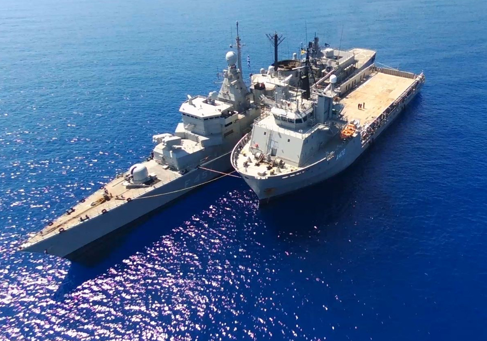 NATO'nun Romanya aracılığı ile Karadeniz'e sokmak istediği Mayın görev grubu SNMCMG2 komutanlığı Yunanistan'a geçti. Iraklis gemisi Yunan donanmasına bağışlandı. Üzerine konteyner ofis koydular komuta gemisi oldu. Hani komuta kontrol ve iletişim sistemleri?
Bu gemiyle Karadenizde