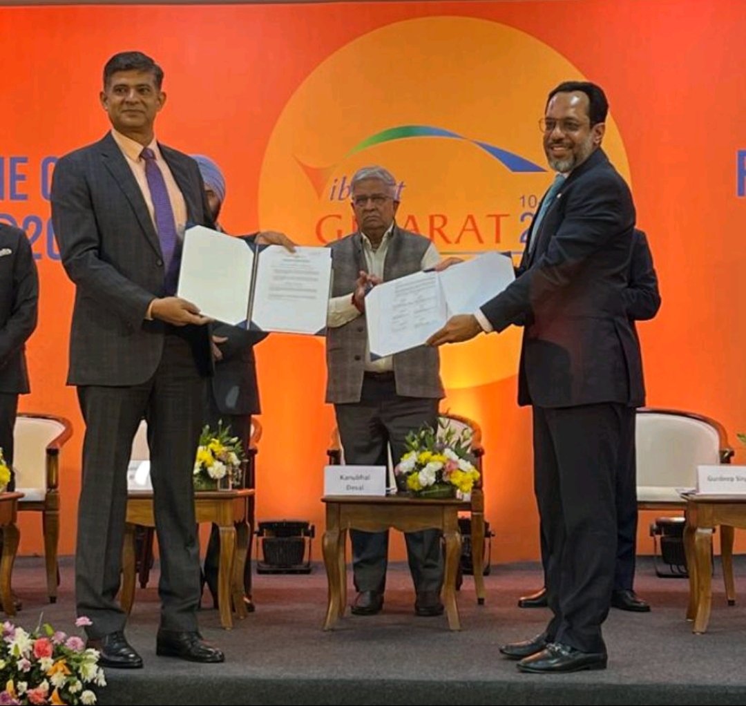 GuvnlOfficial's tweet photo. GUVNL and @CEEWIndia team up in a significant MoU, covering smart metering data analytics, demand-side management, energy efficiency and other important aspects. This collaboration is set to shape a smarter, more reliable power supply for the state. ⚡️🤝 #GujaratEnergy
#VibrantGujarat2024 #VGGS2024 #Efficiency #energy #Gujarat #sustainable