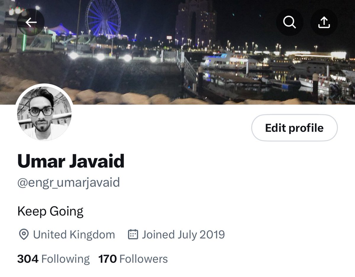 engr_umarjavaid's tweet photo. @FatimaArrain @Khani7028 @qammer_riaz @Tipu0023 @mantashawani33 @KhanZaheer72 @syeddanishali95 @shayaan166 @DanishSprit @waqar7028 @Imrankhanpti_10 @Al96765Kh @UNKhan75 I was 0,0 when I entered. Now its 170 followers vs 304 following . It mean kch loag follow lyl folow back ni krty 😓 https://t.co/zhHhiaujd7