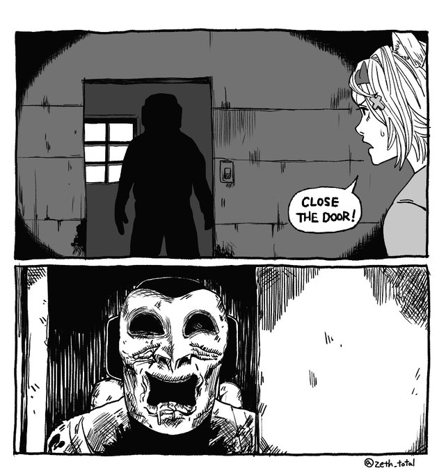 This was a very comedic and scary scene "Close the door !!!!" #FWMCpix #holoAdvent