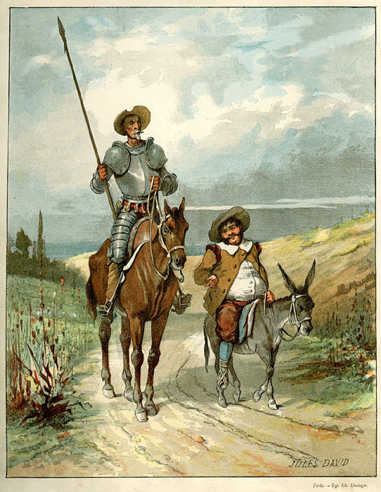 Lentejitas's tweet photo. Buenos días, buena gente. Cabalgamos.

"Sábete, Sancho, que no es un hombre más que otro, si no hace más que otro. Todas estas borrascas que nos suceden son señales de que presto ha de serenar el tiempo y han de sucedernos bien las cosas, porque no es posible que el mal ni el bien sean durables, y de aquí se sigue que, habiendo durado mucho el mal, el bien está ya cerca".
- Don Quijote de la Mancha