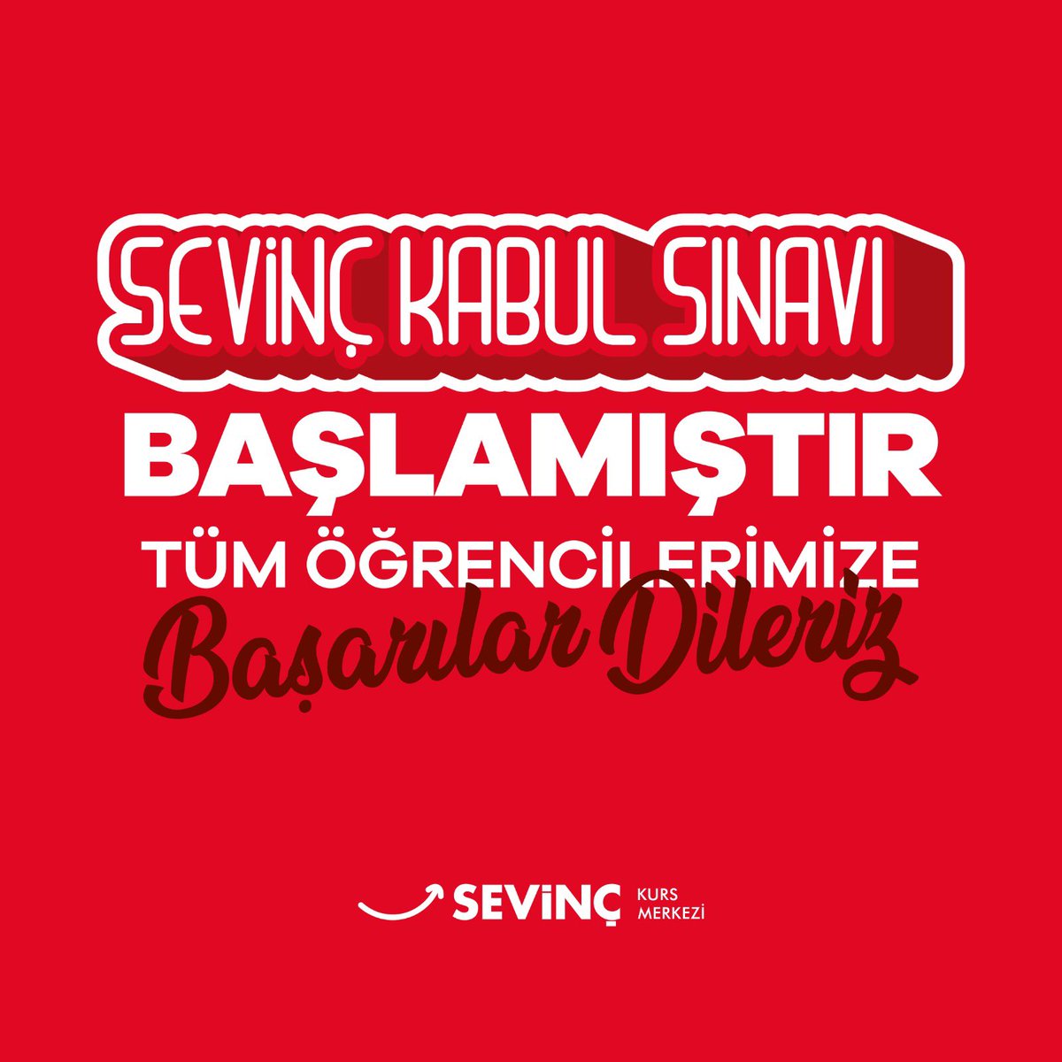 Sevgili Öğrenciler Başarılar Dileriz ☺️

#SevinçEğitimKurumları
#SevinçKursMerkezi
#SevinçKoleji
#SevinçAnaokulu