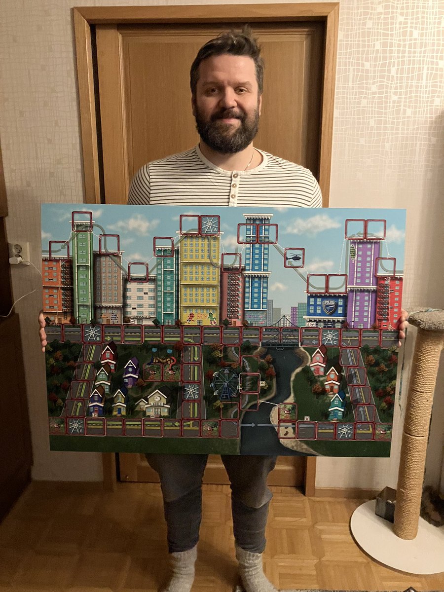 mynormandygame's tweet photo. Life has been busy these past few years. Slowly getting back to drawing and making boardgames again. My kids love Spidey on @DisneyPlus so I made a Spidey game for them. Great fun and the kids love it 😊 @Marvel all art by yours truly https://t.co/4Kg4Gellyq