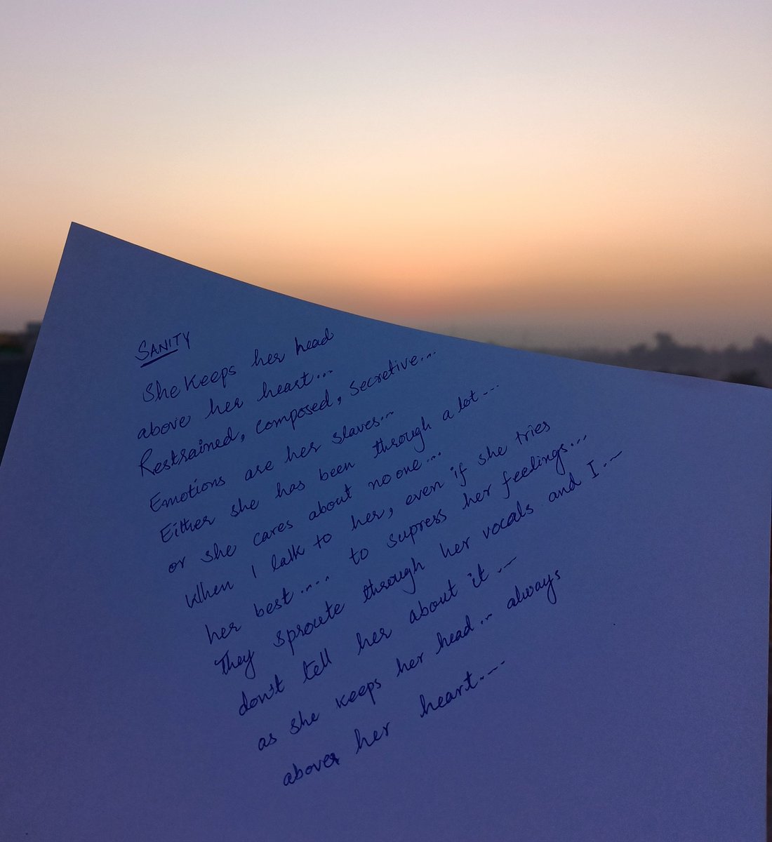 minhaj_11's tweet image. I love to keep her ego sustained.

**Talked

#poetry #novice