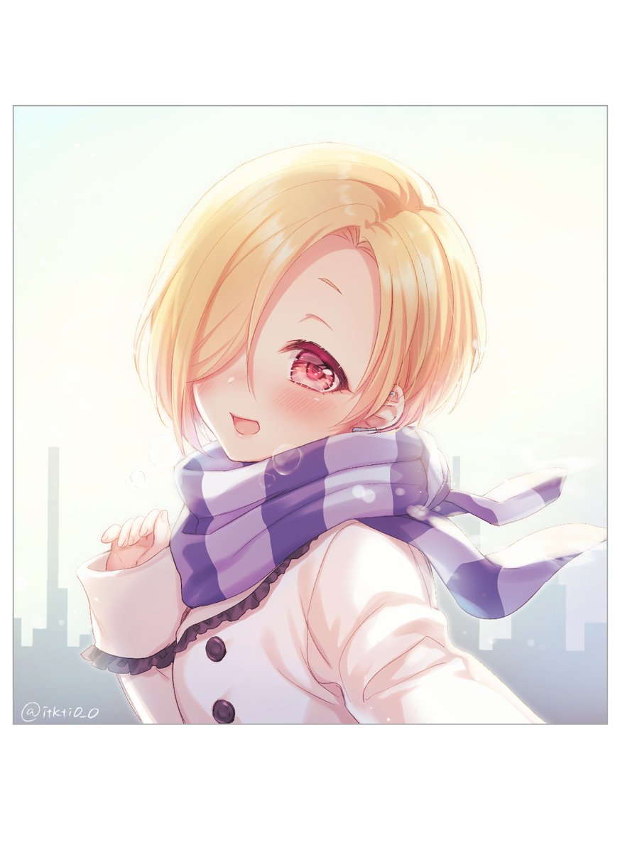 白坂小梅 「さむいね」|樹 ジュン🎨お仕事募集中のイラスト